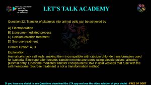 IIT JAM Biotechnology Previous Year Question Paper 2022 Video Solution