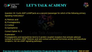 IIT JAM Biotechnology Previous Year Question Paper 2021