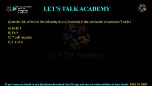 IIT JAM Biotechnology Previous Year Question Paper 2020 –Video Solution