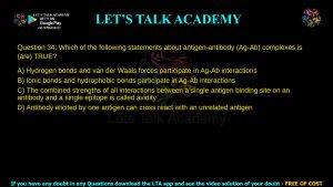 IIT JAM Biotechnology Previous Year Paper 2015 Video Solution