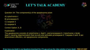 IIT JAM Biotechnology Previous Year Question Paper 2025