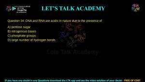 IIT JAM Biotechnology Previous Year Question Paper 2020 –Video Solution