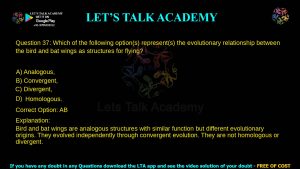 IIT JAM Biotechnology Previous Year Question Paper 2023