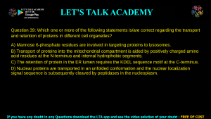 GATE Life Science 2024 Previous Year Papers with Solutions