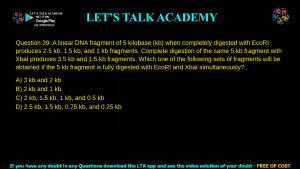 GATE Life Science 2023 Previous Year Papers with Solutions