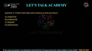 IIT JAM Biotechnology Previous Year Question Paper 2020 –Video Solution