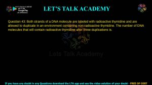 IIT JAM Biotechnology Previous Year Question Paper 2018