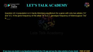 IIT JAM Biotechnology Previous Year Paper PYQ 2016 Video Solution