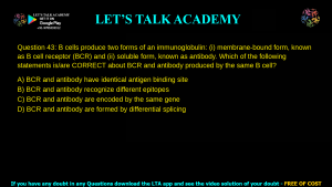 GATE Life Science 2023 Previous Year Papers with Solutions