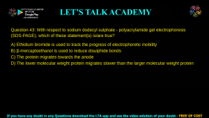 GATE Life Science 2021 Previous Year Papers with Solutions