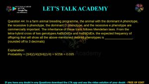 IIT JAM Biotechnology Previous Year Question Paper 2025
