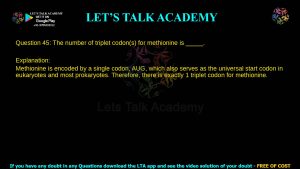 IIT JAM Biotechnology Previous Year Question Paper 2021