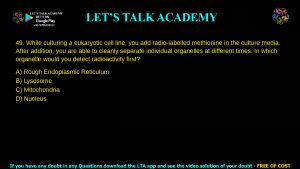 TIFR Previous Year Question Papers 2022 Biology With Answer Key Download