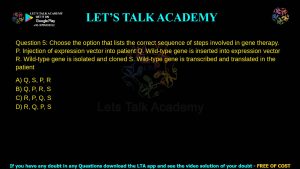 IIT JAM Biotechnology Previous Year Paper 2015 Video Solution