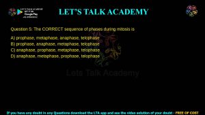 IIT JAM Biotechnology Previous Year Question Paper 2020 –Video Solution