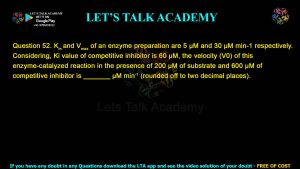 IIT JAM Biotechnology Previous Year Question Paper 2023