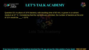 IIT JAM Biotechnology Previous Year Paper PYQ 2016 Video Solution