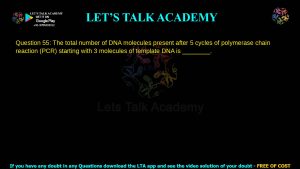 iit jam biotechnology previous year paper pyq 2019 video solution