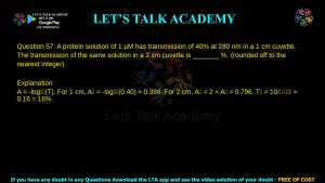 IIT JAM Biotechnology Previous Year Question Paper 2023