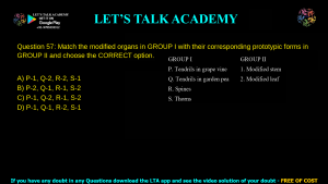 GATE Life Science 2021 Previous Year Papers with Solutions