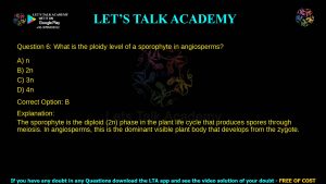 IIT JAM Biotechnology Previous Year Question Paper 2025