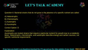IIT JAM Biotechnology Previous Year Question Paper 2021