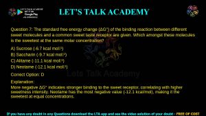 IIT JAM Biotechnology Previous Year Question Paper 2025