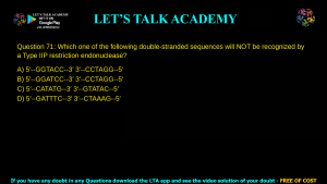 GATE Life Science 2024 Previous Year Papers with Solutions
