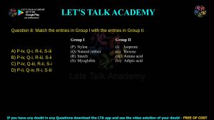 iit jam biotechnology previous year paper pyq 2019 video solution