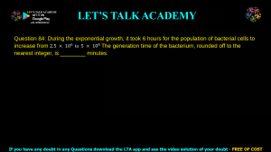 GATE Life Science 2023 Previous Year Papers with Solutions