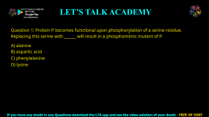 GATE Biotechnology 2020 Previous Year Papers with Solutions