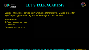 GATE Biotechnology 2020 Previous Year Papers with Solutions