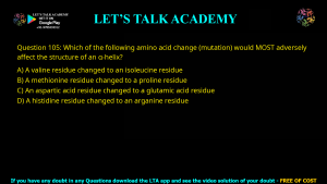 GATE Life Science 2011 Previous Year Papers with Solutions
