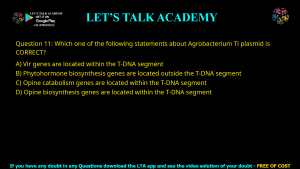 GATE Biotechnology 2020 Previous Year Papers with Solutions