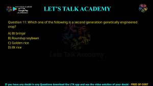 GATE Biotechnology 2015 Previous Year Papers with Solutions