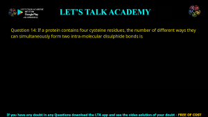 GATE Biotechnology 2017 Previous Year Papers with Solutions