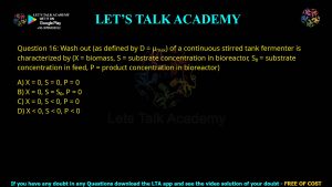 GATE Biotechnology 2011 Previous Year Papers with Solutions