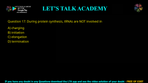 GATE Biotechnology 2017 Previous Year Papers with Solutions