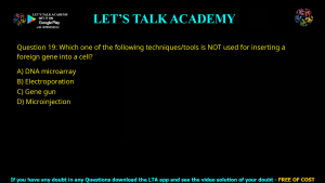 GATE Biotechnology 2021 Previous Year Papers with Solutions