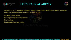 GATE Biotechnology 2010 Previous Year Papers with Solutions
