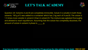 GATE Biotechnology 2020 Previous Year Papers with Solutions