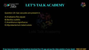 GATE Biotechnology 2011 Previous Year Papers with Solutions