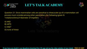 GATE Biotechnology 2014 Previous Year Papers with Solutions