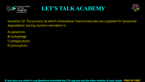 GATE Biotechnology 2021 Previous Year Papers with Solutions