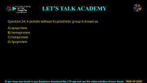 GATE Biotechnology 2021 Previous Year Papers with Solutions