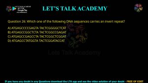 GATE Biotechnology 2012 Previous Year Papers with Solutions