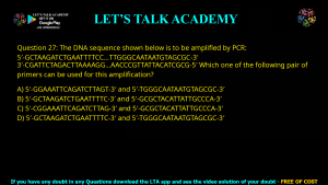 GATE Biotechnology 2020 Previous Year Papers with Solutions