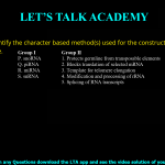 Q.28 Identify the character based method(s) used for the construction of a phylogenetic tree. P. Maximum parsimony Q. Neighbor joining R. Maximum likelihood S. Bootstrapping (A) Q only (B) P and R only (C) Q and S only (D) S o