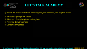 GATE Life Science 2011 Previous Year Papers with Solutions