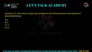 GATE Biotechnology 2015 Previous Year Papers with Solutions